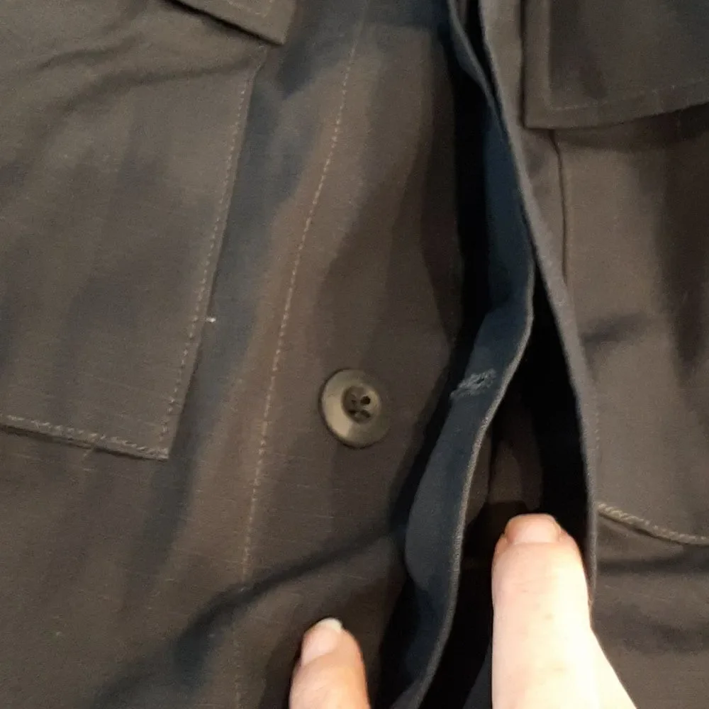 Doomsday Prepper Dark Gray Shirt Jacket - Picture 7 of 8